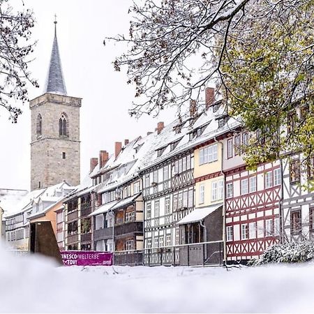 -Apartment Am Luisenpark-Perfekte Lage Im Gruenen Fuer Ihren Aufenthalt Erfurt Esterno foto